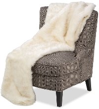 Brighton Creme Throw Blanket