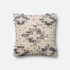 Magnolia Home Furniture Blue and Ivory Throw Pillow