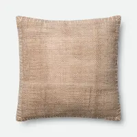 P0435MH Magnolia Home Furniture Beige Throw Pillow