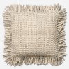 Clearance Magnolia Home Furniture Gray and Ivory Throw Pillow
