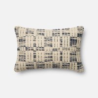 Magnolia Home Furniture Gray and Ivory Throw Pillow