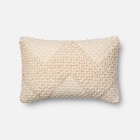 Magnolia Home Furniture Ivory Rectangular Throw Pillow