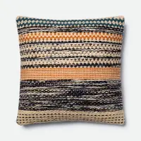 P1009MH Magnolia Home Furniture Orange and Blue Throw Pillow
