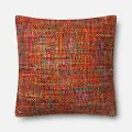 P1012MH/R/TOSSPILLOW Magnolia Home Furniture Red Multi-Color Throw Pillow