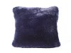 Clearance Moroccan Blue Brushed Yarn Throw Pillow