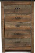 Trinell Rustic Oak Chest of Drawers