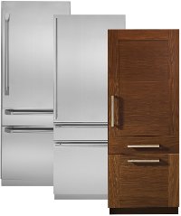 ZIC30GNHII GE Monogram 30 Inch Bottom Mount Refrigerator - Panel Ready