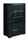 KJVR115KT/CHEST Clearance Dark Gray Modern Chest of Drawers - Versilia