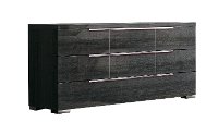 KJV120KT/DRESSER Dark Gray Modern Dresser - Versilia