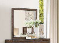 2017-721/MIRROR Antique Pine Mirror - Arielle