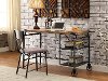 Wood & Metal Casual Industrial Desk - Alexander