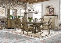 Classic Pecan 7 Piece Dining Set - Touraine