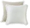 Clearance Double Sided Euro Sham with Lace Trim - Charlotte