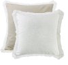 Double Sided Euro Sham with Lace Trim - Charlotte