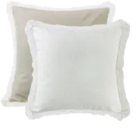 Double Sided Euro Sham with Lace Trim - Charlotte