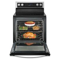WFE745H0FS Whirlpool Electric Range with Frozen Bake Technology - 6.4 cu. ft. Stainless Steel-2