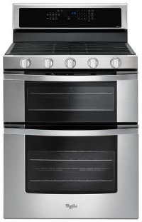 WGG745S0FS Whirlpool Double Oven Gas Range - 6.0 cu. ft. Stainless Steel