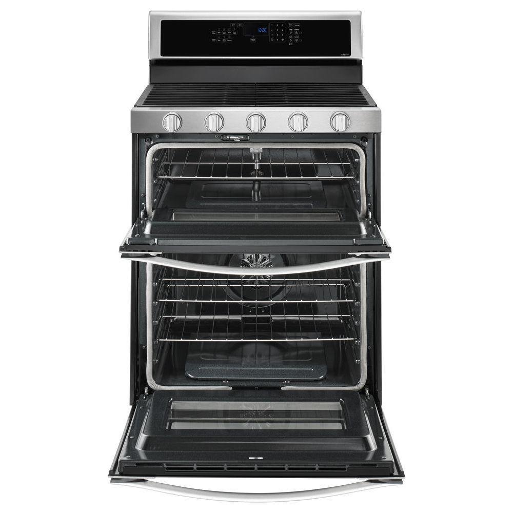WGG745S0FS Whirlpool Double Oven Gas Range - 6.0 cu. ft. Stainless Steel-5