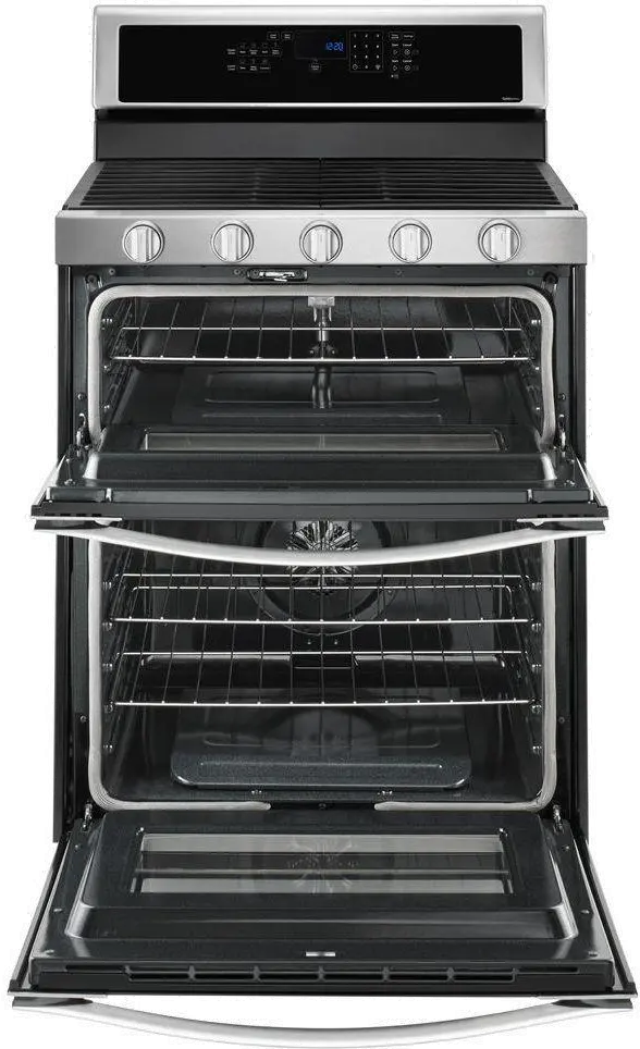 WGG745S0FS Whirlpool Double Oven Gas Range - 6.0 cu. ft. Stainless Steel-5