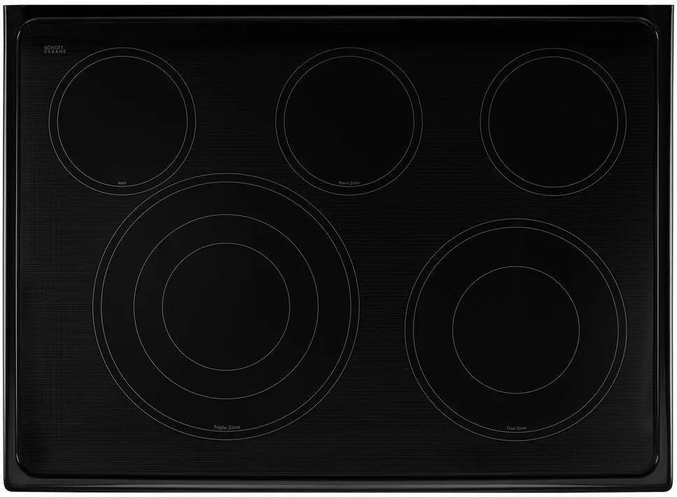WGE745C0FS Whirlpool Double Oven Electric Range - 6.7 cu. ft. Stainless Steel-5