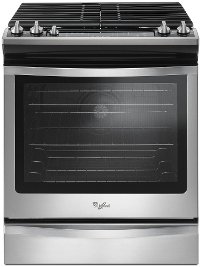WEG745H0FS Whirlpool 6.2 cu. ft. Gas Slide-in Range - Stainless Steel