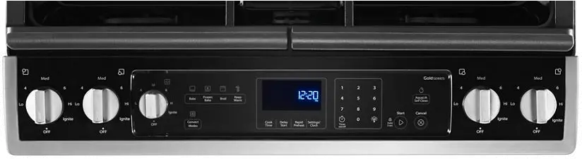 WEG745H0FS Whirlpool Gas Convection Range - Stainless Steel-4