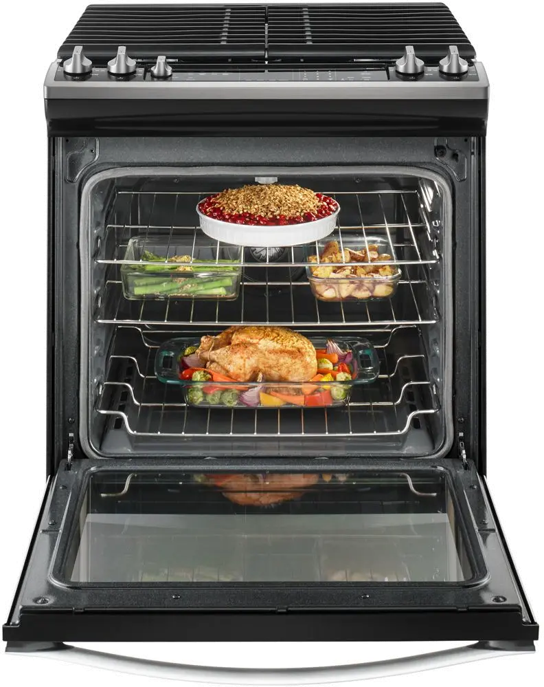 WEG745H0FS Whirlpool Gas Convection Range - Stainless Steel-5