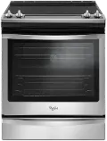 WEE745H0FS Whirlpool 6.4 cu. ft. Electric Slide-in Range - Stainless Steel