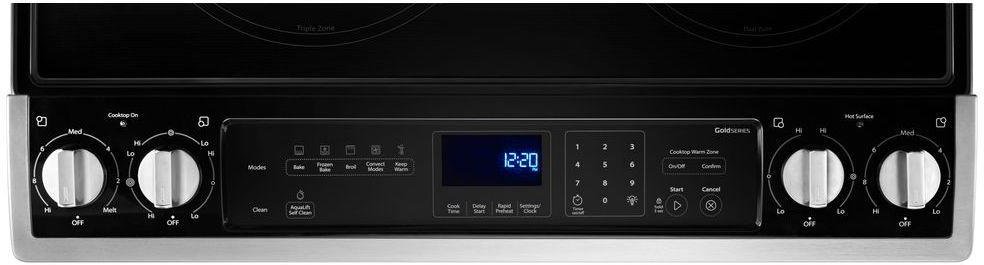 WEE745H0FS Whirlpool 6.4 cu. ft. Electric Slide-in Range - Stainless Steel-3