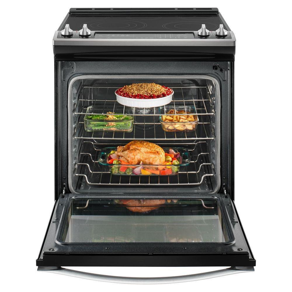 WEE745H0FS Whirlpool 6.4 cu. ft. Electric Slide-in Range - Stainless Steel-5