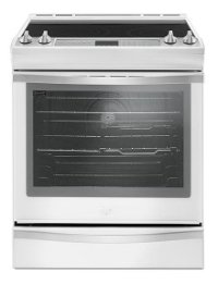 WEE745H0FH Whirlpool White 6.4 Cu. Ft. Slide-in Electric Range