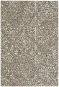473635675 4 x 6 Small Barley Tan Indoor-Outdoor Rug - Finesse Heirloom