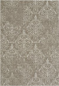 8 x 11 Large Barley Tan Indoor-Outdoor Rug - Finesse Heirloom