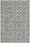 4 x 6 Small Capri Blue Indoor-Outdoor Rug - Finesse Tile