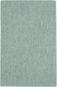 3 x 5 Small Flat Weave Seafoam Green Area Rug - Montauk ll