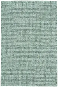 9532RSO35200 3 x 5 Small Flat Weave Seafoam Green Area Rug - Montauk ll
