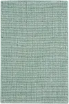 9532NSO238200 Flat Weave Seafoam Green 8 Foot Runner Rug - Montauk ll