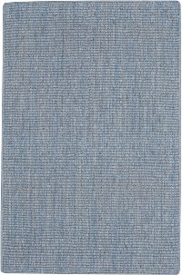 5 x 8 Medium Flat Weave Cloud Blue Rug - Montauk ll