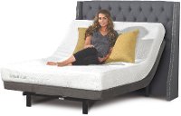 Twin-XL 8 Inch Memory Foam Mattress with Adjustable Massage Base