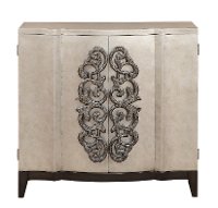 Sierra Metallic 2 Door Bar Cabinet