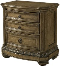 Pecan Nightstand - Touraine Collection