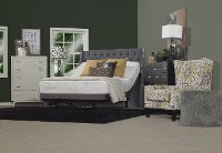 ComfortGel Queen Mattress with Massage Adjustable Base