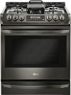 LSG4513BD LG Black Stainless Steel 30 Inch Slide-in Gas Range