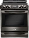 LSE4613BD LG Electric Range with ProBake Convection - 6.3 cu. ft. Black Stainless Steel