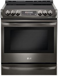 LSE4613BD LG Electric Range with ProBake Convection - 6.3 cu. ft. Black Stainless Steel