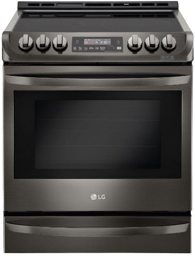 LSE4613BD LG Electric Range with ProBake Convection - 6.3 cu. ft. Black Stainless Steel