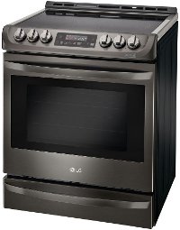 LSE4613BD LG Electric Range with ProBake Convection - 6.3 cu. ft. Black Stainless Steel-2