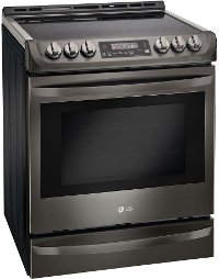 LSE4613BD LG Electric Range with ProBake Convection - 6.3 cu. ft. Black Stainless Steel-3