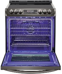 LSE4613BD LG Electric Range with ProBake Convection - 6.3 cu. ft. Black Stainless Steel-5