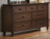 Clearance Brown Classic Dresser - Park City